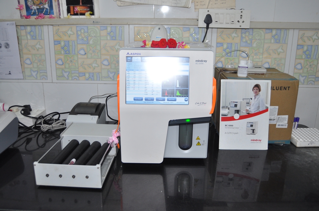 Mindray 5 part automated hematology analyzer inauguration (16.08.2019)